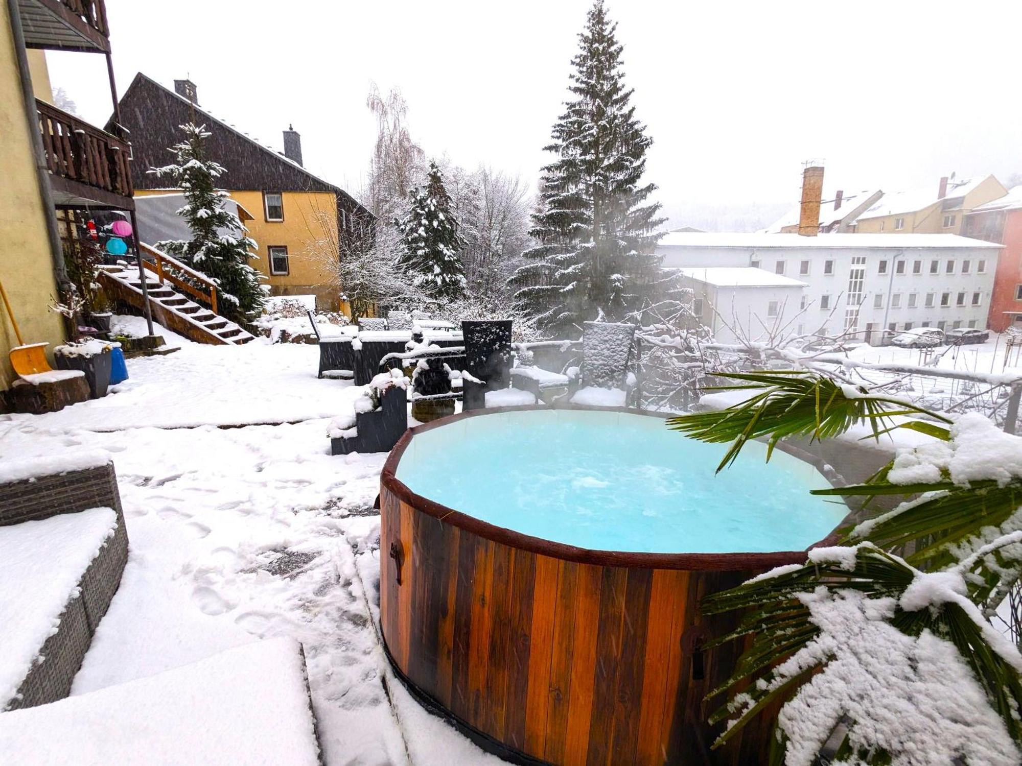 Hw1 - Urlaubsmagie - Sauna&Whirlpool Zum Entspannen Sebnitz Eksteriør billede